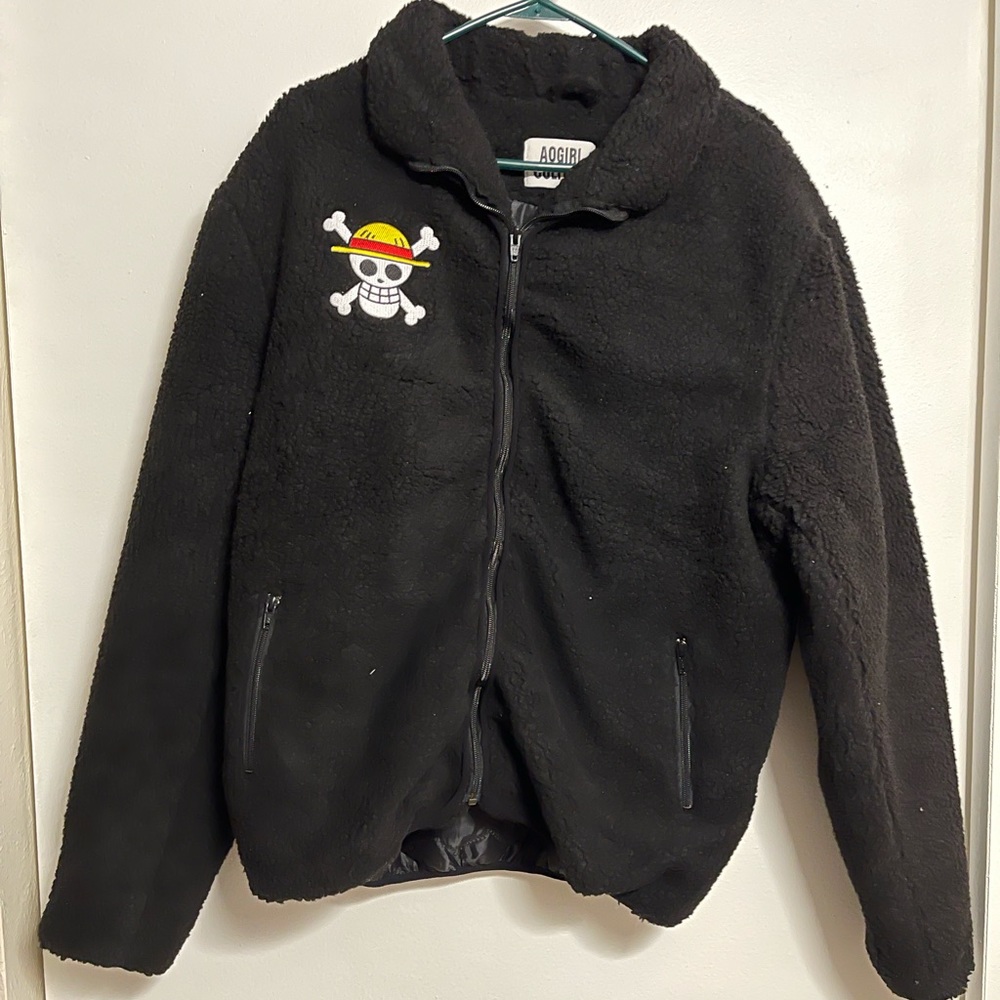 One Piece Sherpa Jacket